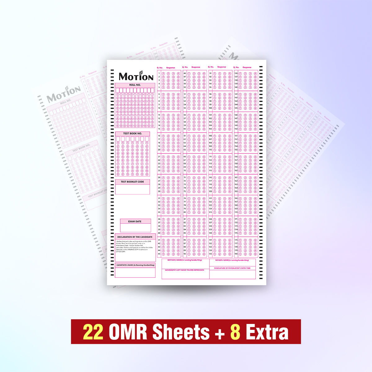 NEET Home-Based Test Series| 22 Test Booklets (8 Minor Tests+4 Semi-Major Tests+10 Full Syllabus Tests) Based on latest NTA Pattern ( OMR Sheets + Ans.key)