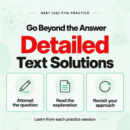 Motion Chapterwise NEET (UG) 19 Years PYQ 2008-2026 | 3800+ Questions with Detailed Text Solutions | Physics, Chemistry & Biology | Re-NEET 2026 Questions Included