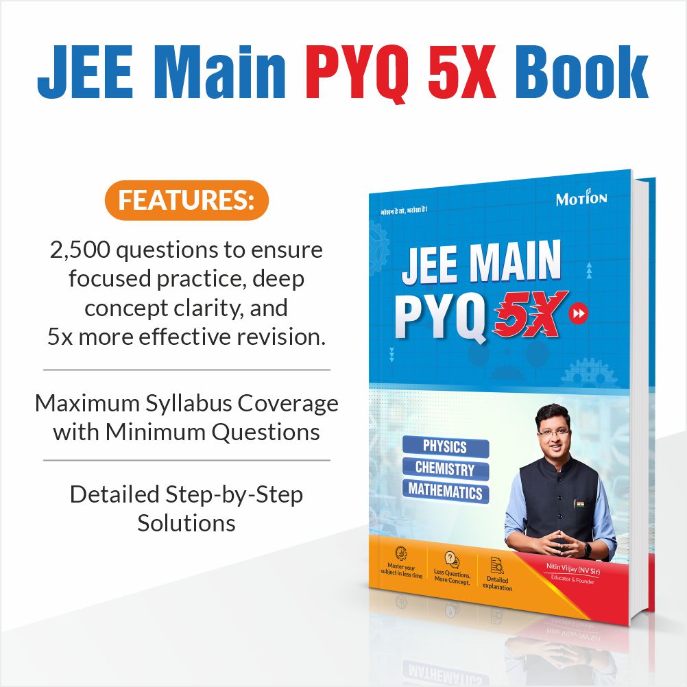 JEE Main 2026 PYQ 5× || 2500+ Important, handpicked previous year questions for JEE mains 2026 || Last Minute Smart Revision Book for Physics, Chemistry & Mathematics, JEE Mains 2026