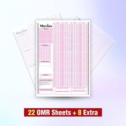NEET Home-Based Test Series| 22 Test Booklets (8 Minor Tests+4 Semi-Major Tests+10 Full Syllabus Tests) Based on latest NTA Pattern ( OMR Sheets + Ans.key)