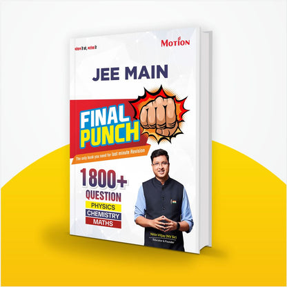 JEE Main Final Punch 2026 || Last minute Smart Revision Book for Physics, Chemistry & Mathematics for JEE Mains 2026 || Most important and Most probable 1800+ Subject wise and chapter wise Questions with solutions