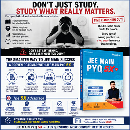 JEE Main 2027 PYQ 5× || 2500+ Important, handpicked previous year questions for JEE mains 2026 || Last Minute Smart Revision Book for Physics, Chemistry & Mathematics, JEE Mains 2027
