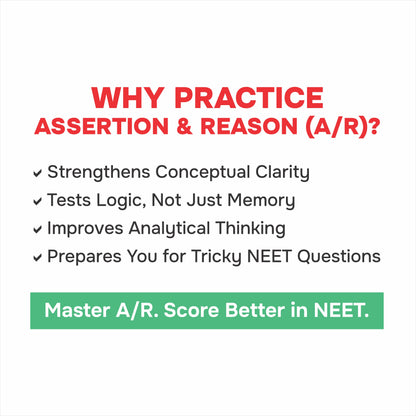 Assertion Reason Question Bank for NEET 2026
