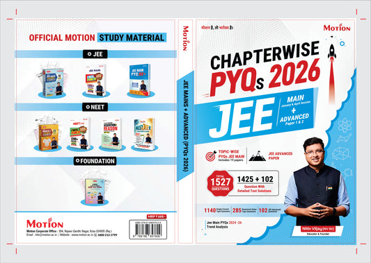 Chaperwise PYQs of JEE Main and Advanced 2026