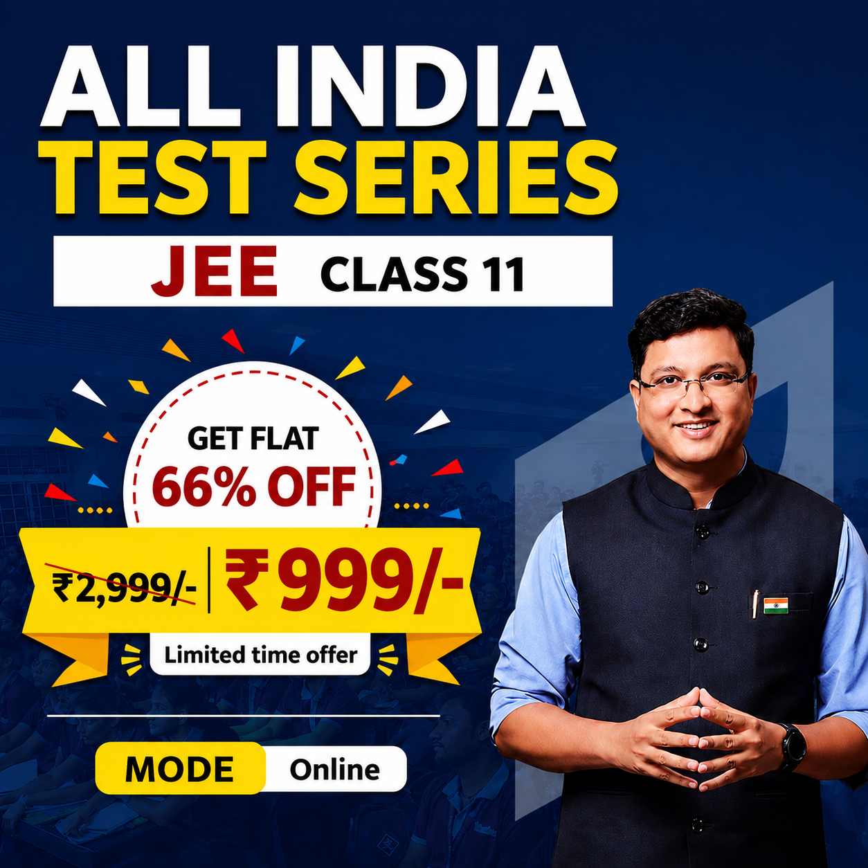 All India Test Series (JEE AITS) For Class 11th