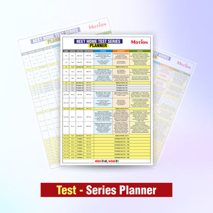 NEET Home-Based Test Series| 22 Test Booklets (8 Minor Tests+4 Semi-Major Tests+10 Full Syllabus Tests) Based on latest NTA Pattern ( OMR Sheets + Ans.key)