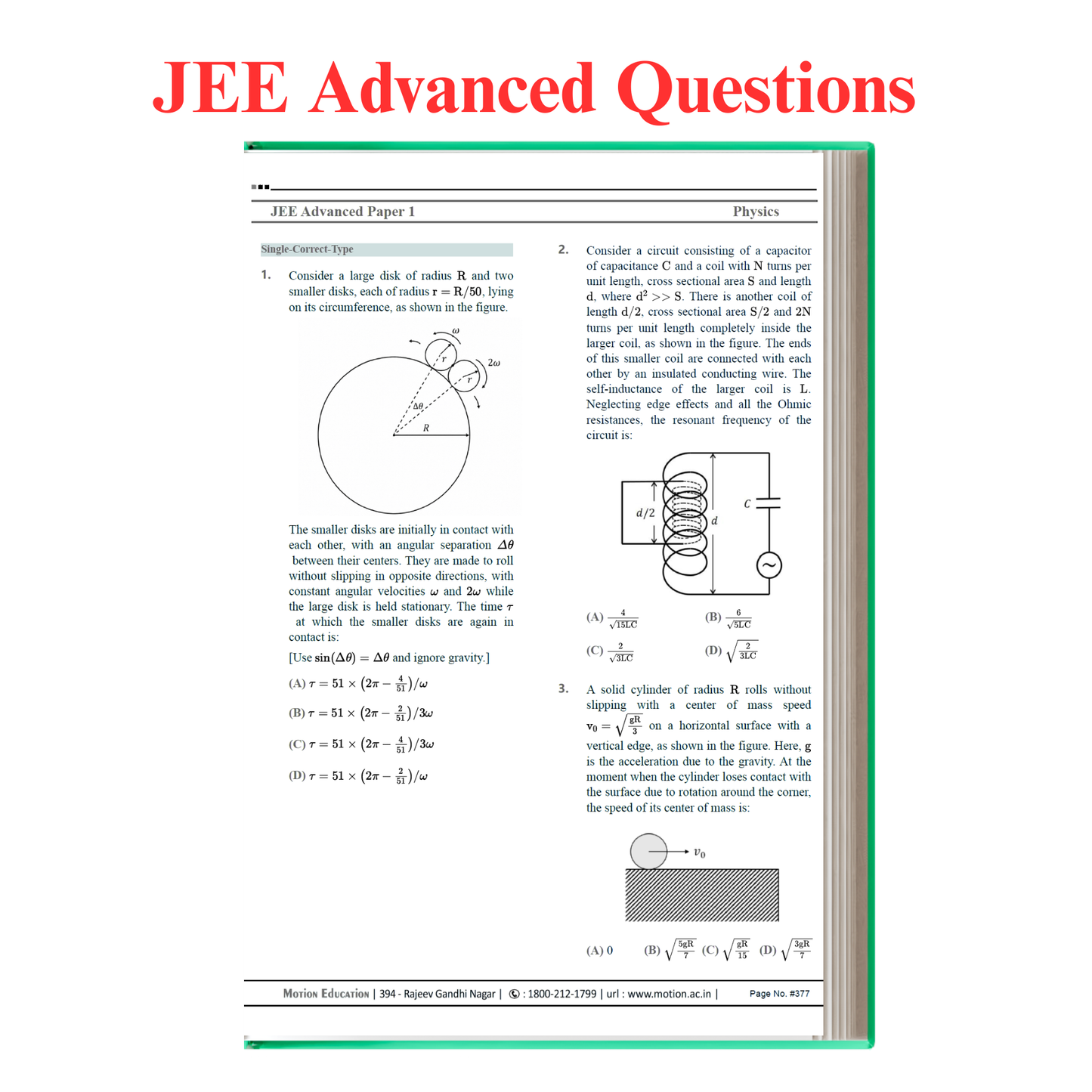 Chaperwise PYQs of JEE Main and Advanced 2026